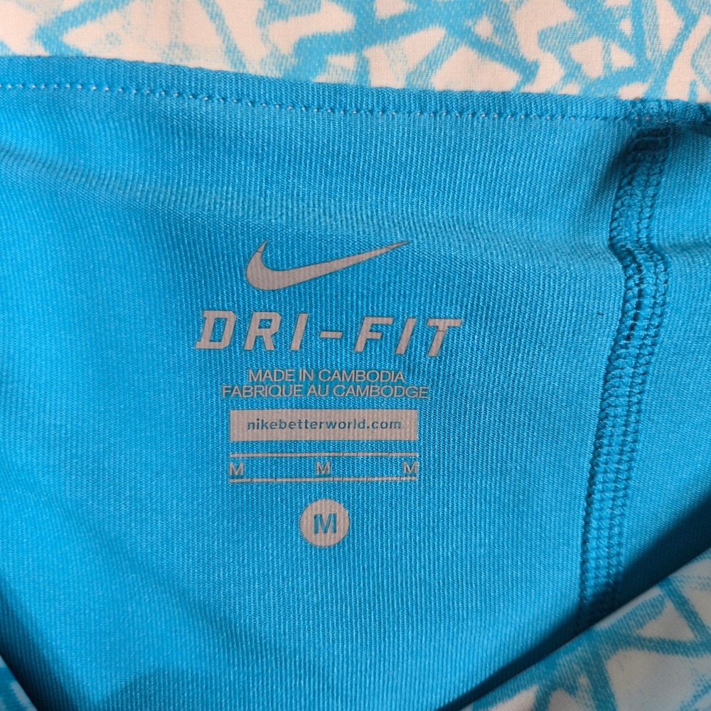 Nike Dri-Fit Tennis Skort Lot 2 Womens Size M Blue Gray Pleated Athletic Skirts - Picture 6 of 12